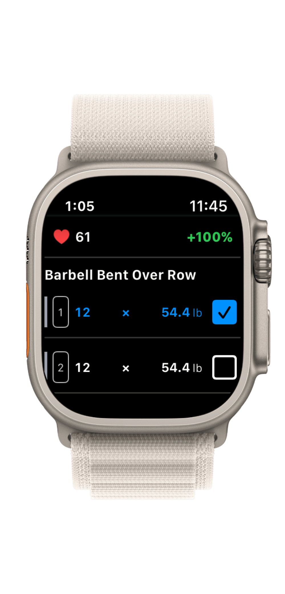 Live workout and heart rate on your wrist