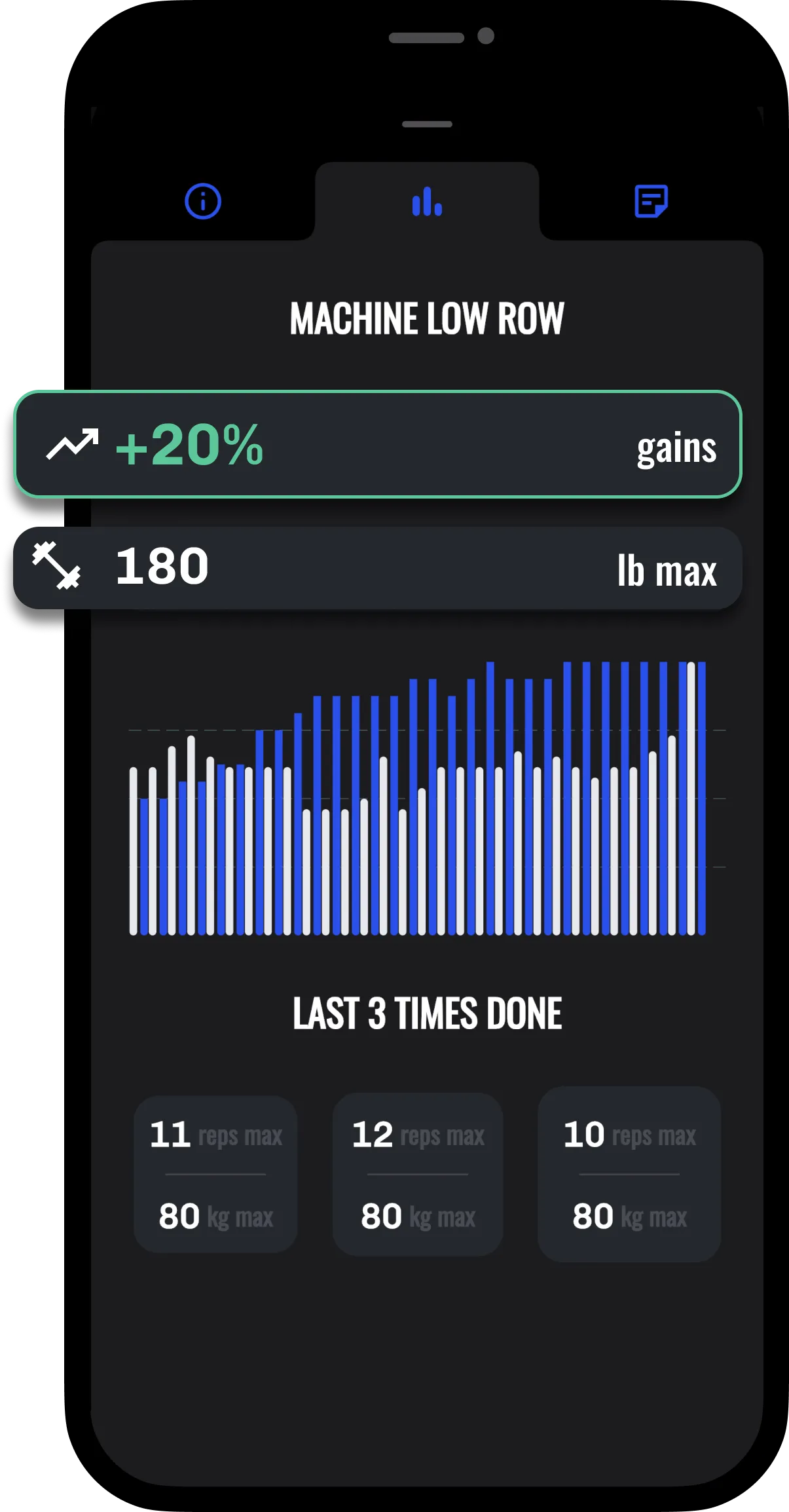 Legend - Real-time progress alt text
