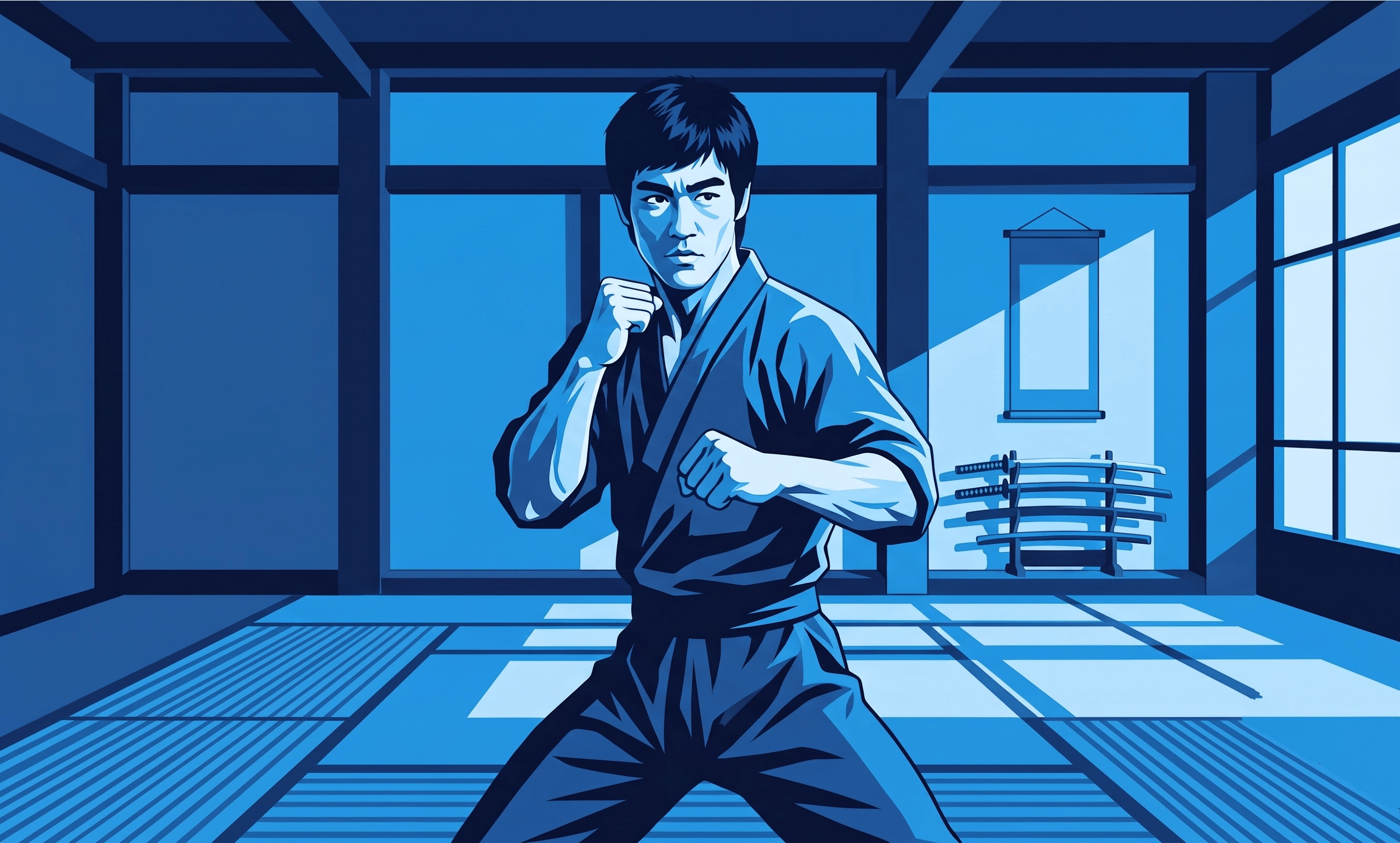 Bruce Lee workout routine article header
